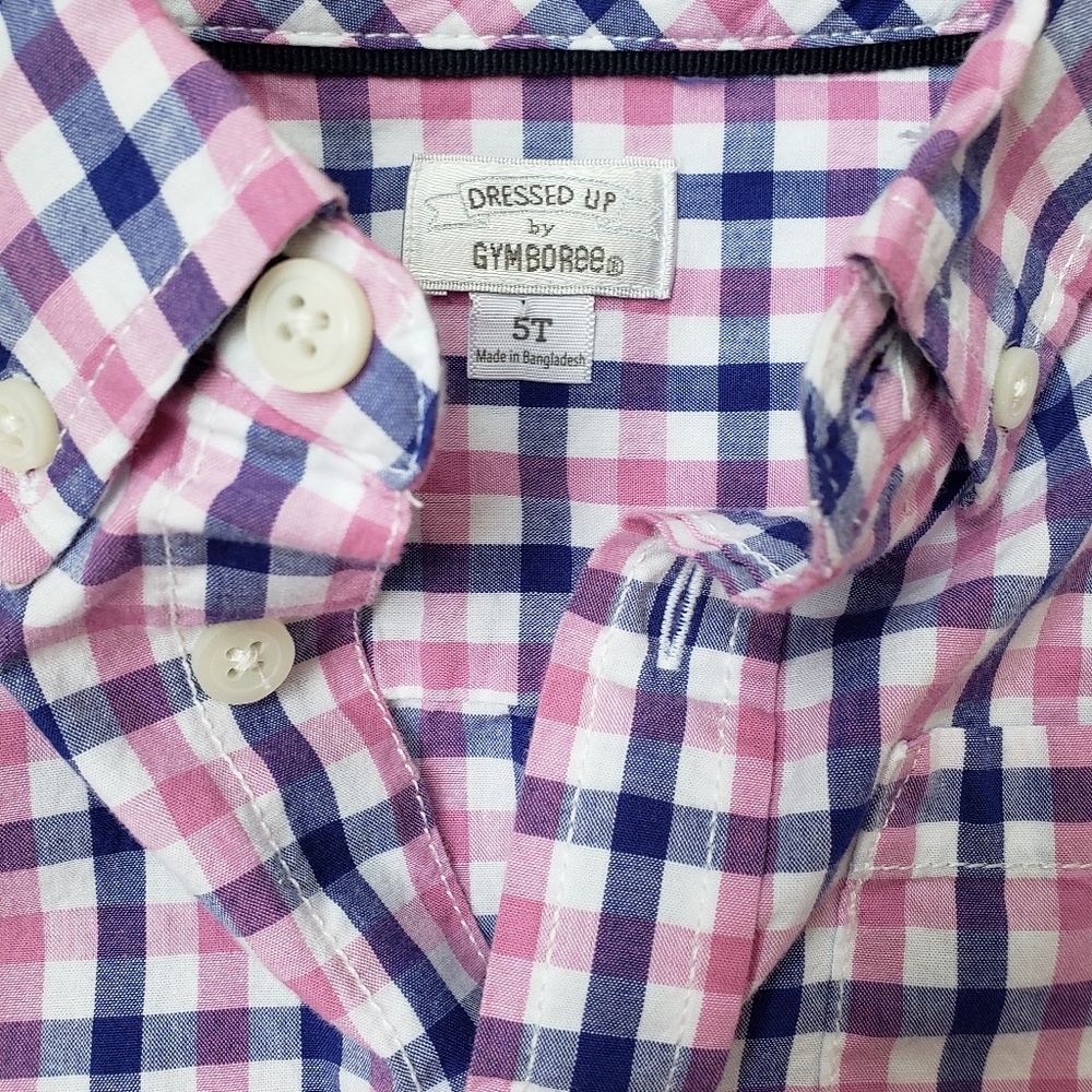 Perfect Easter button down. Gymboree. Size 5. - Picture 3 of 3